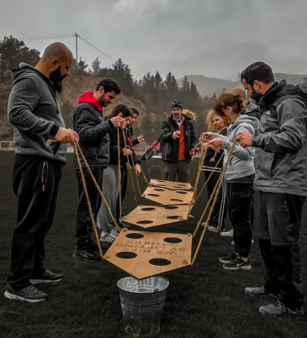 team building event for k energy by karantonis as part of the company’s corporate retreat